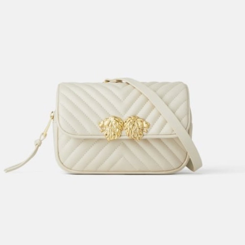Zara Lion Head Belt Bag